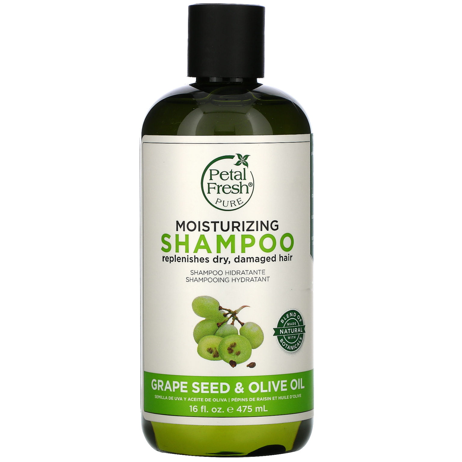 Moisturizing Shampoo Grape Seed & Olive Oil