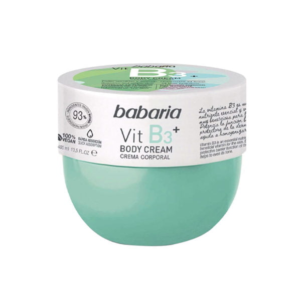 BABARIA VIT B3 BODY CREAM 400ML