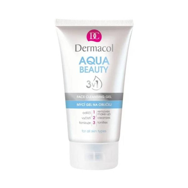 DERMACOL AQUA BEAUTY 3-IN-1 FACE CLEANSING GEL