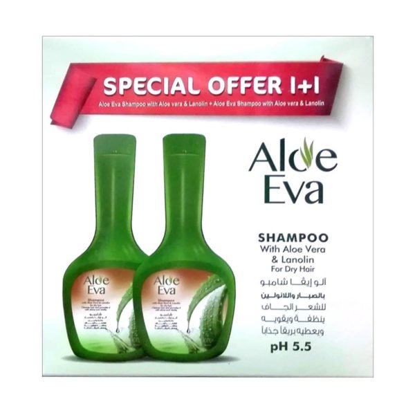 Aloe Eva Shampoo with Aloe Vera + Aloe Vera and Lanolin