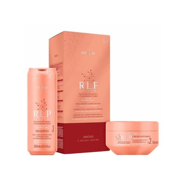 FILLER REBONDING SYSTEM RLP DAMAGED WEAK HAIR TREATMENT KIT 2 PROD. - AMEND