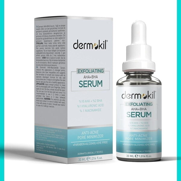 Dermokil Exfoliating Aha+bha Niacinamide Serum 30 Ml