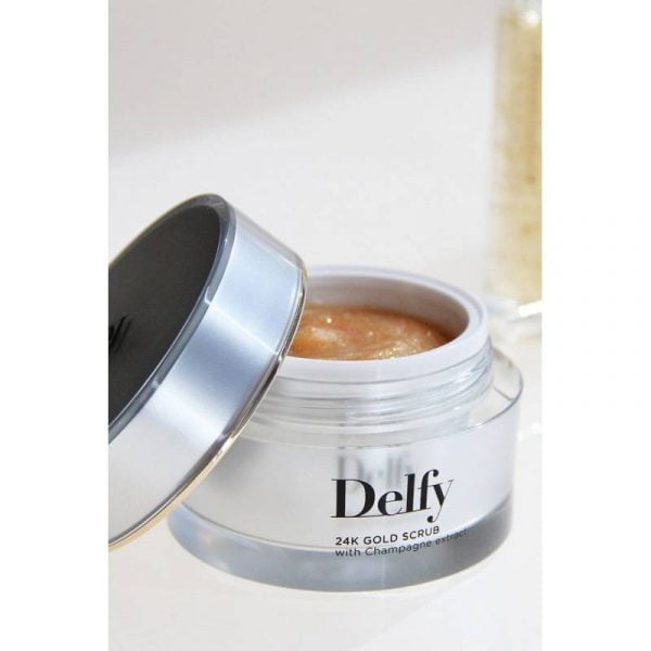 Delfy 24k Gold Facial Scrub - Nº2 with champagne extract