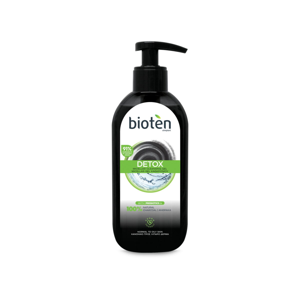 BIOTEN CLEANSING GEL DETOX CHARC 200ML