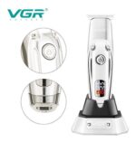 VGR Maquina Corta Pelo Barba Trimmer VGR V-277 Usb Recargable Panel Led