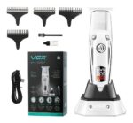 VGR Maquina Corta Pelo Barba Trimmer VGR V-277 Usb Recargable Panel Led