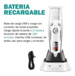 VGR Maquina Corta Pelo Barba Trimmer VGR V-277 Usb Recargable Panel Led