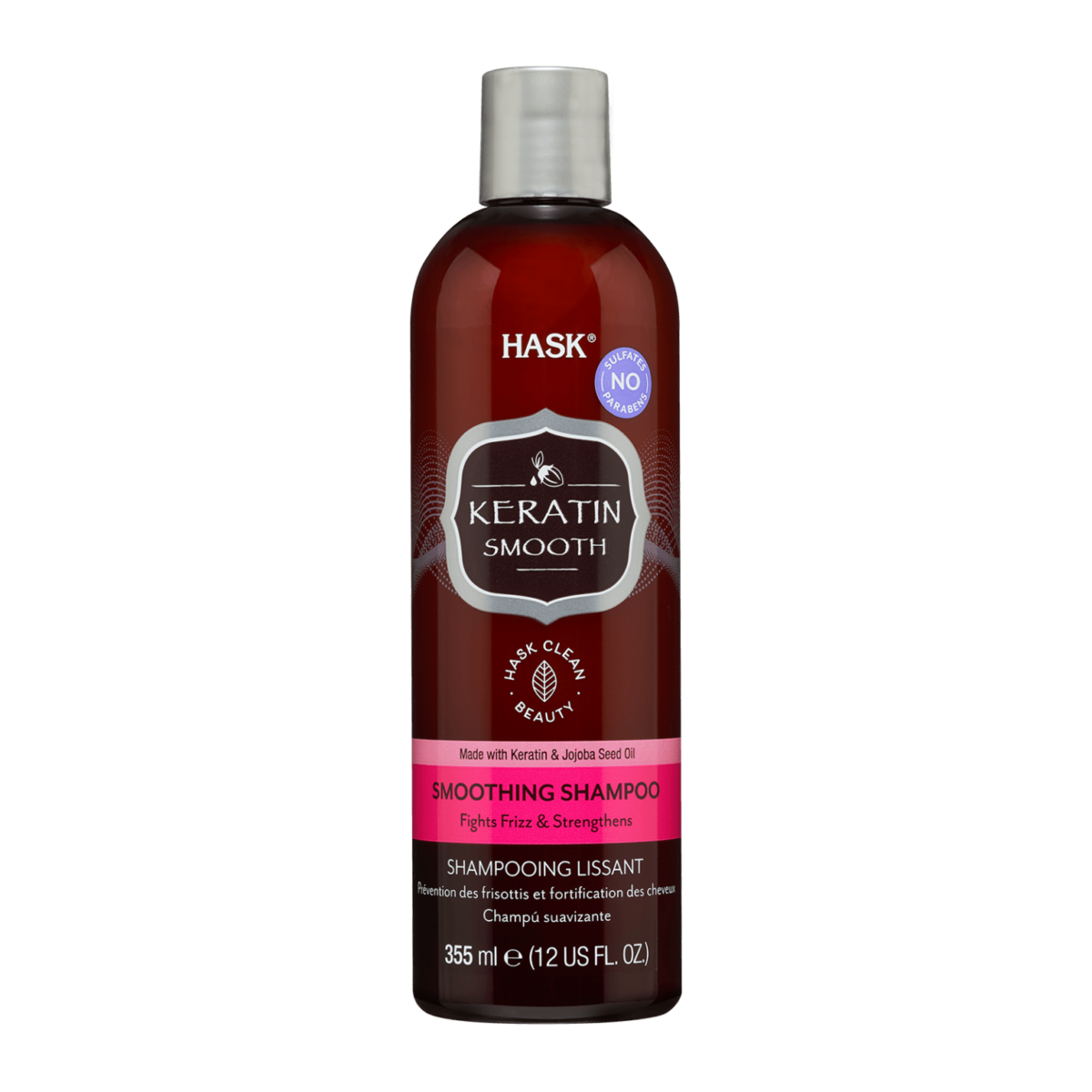 HASK KERATIN PROTEIN
SMOOTHING SHAMPOO