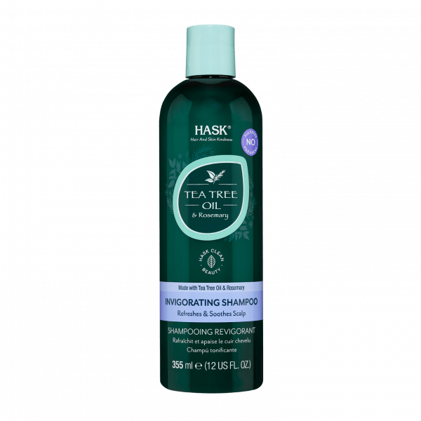 HASK TEA TREE OIL & ROSEMARY
INVIGORATING SHAMPOO