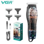 VGR V-953 Graffiti Design Professional Rechargeable cordless Hair & Beard Trimme