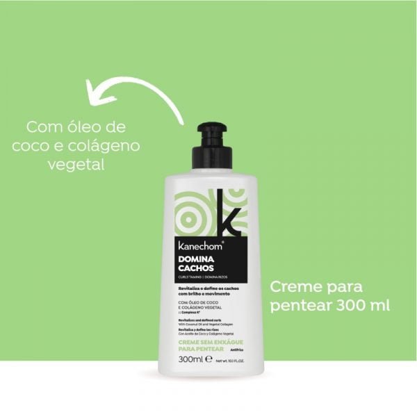 Kanechom Combing Cream Without Rinsing - Dominates Curls