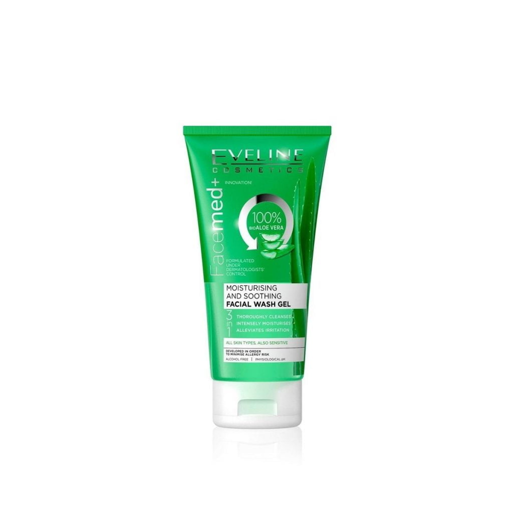 Eveline Cosmetics Facemed+ Moisturising And Soothing Facial Wash Gel 150ml