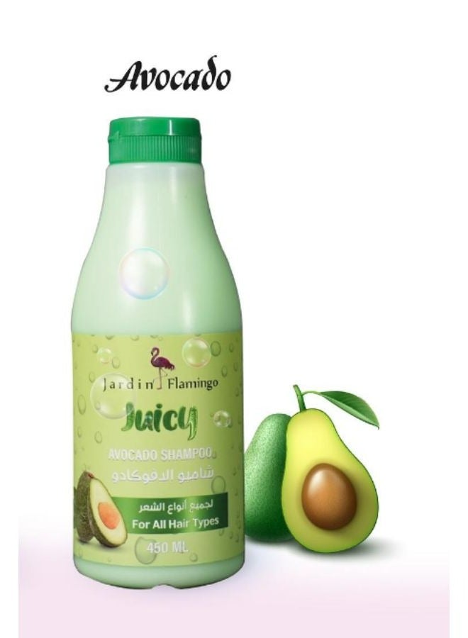 Jardin Flamingo Juicy Shampoo Avocado 450 ML