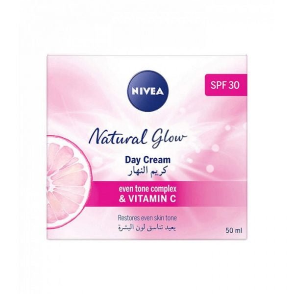 Nivea Natural Glow Day Cream, spf 30 - 50ml