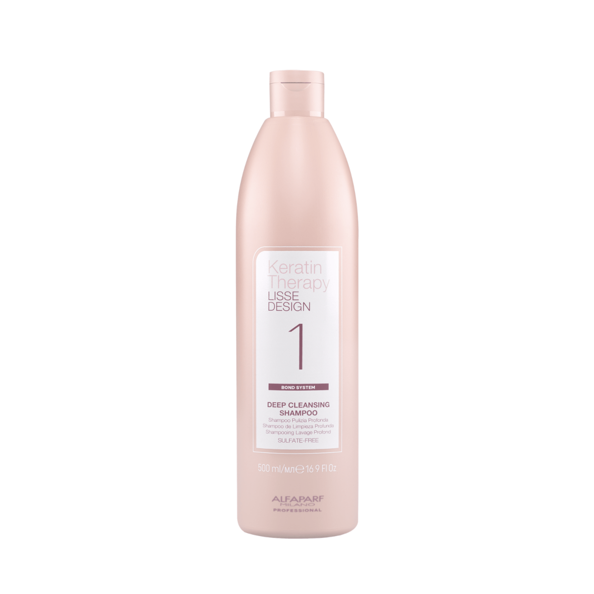 ALFAPARF LISSE DESIGN KERATIN THERAPY Deep Cleansing Shampoo 16.9 oz