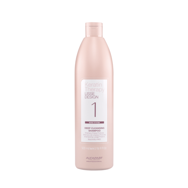 ALFAPARF LISSE DESIGN KERATIN THERAPY Deep Cleansing Shampoo 16.9 oz