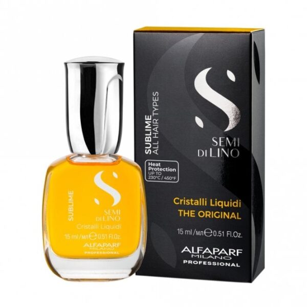 ALFAPARF MILANO Semi Di Lino Sublime Cristalli Liquidi for All Hair Types 15ml